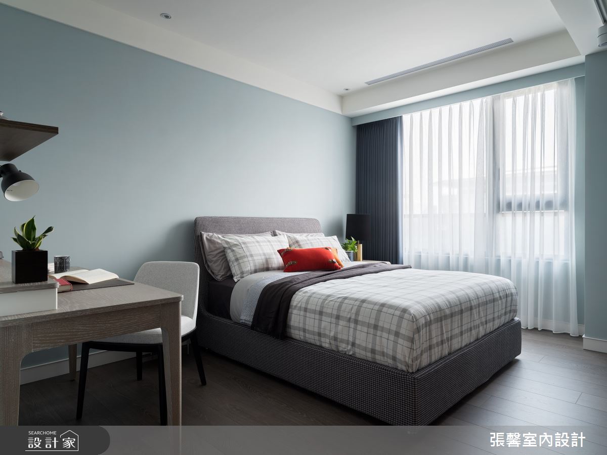 66坪毛胚屋＿美式風臥室案例圖片＿張馨室內設計/瀚觀室內裝修設計工程有限公司＿張馨_紳雅 緻燦之35