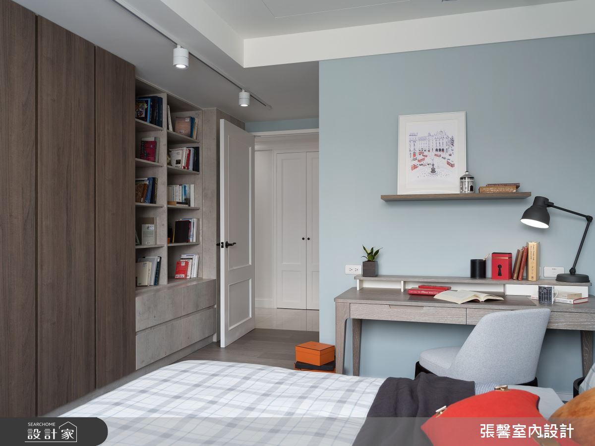 66坪毛胚屋＿美式風臥室案例圖片＿張馨室內設計/瀚觀室內裝修設計工程有限公司＿張馨_紳雅 緻燦之40