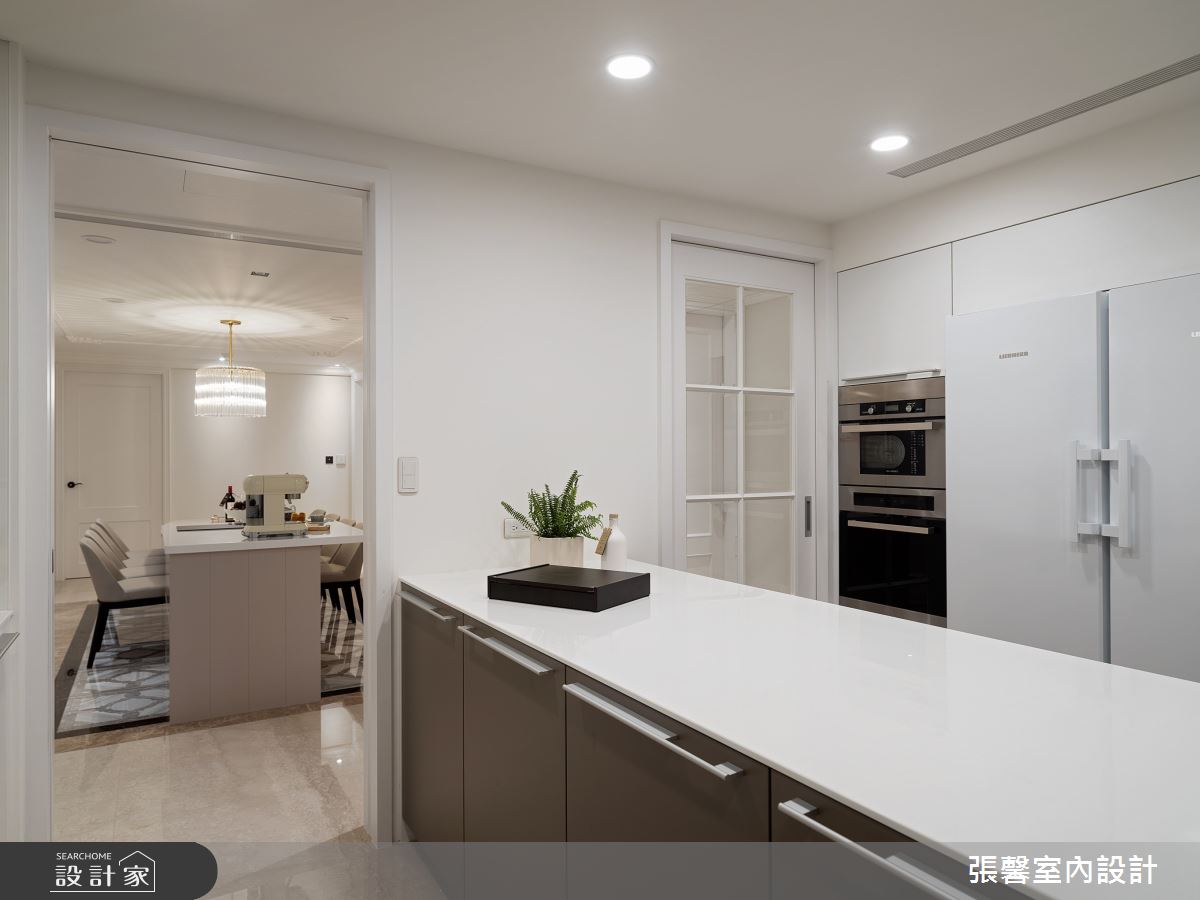 66坪毛胚屋＿美式風餐廳廚房案例圖片＿張馨室內設計/瀚觀室內裝修設計工程有限公司＿張馨_紳雅 緻燦之16