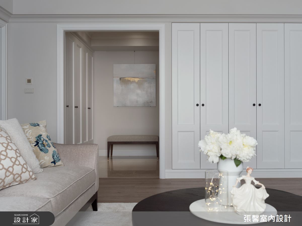 中古屋(5~15年)＿美式風客廳案例圖片＿張馨室內設計/瀚觀室內裝修設計工程有限公司＿張馨_清雅 雋綿之9