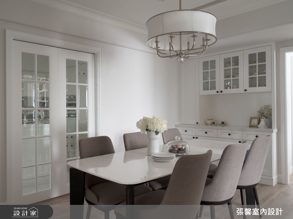 中古屋(5~15年)＿美式風餐廳案例圖片＿張馨室內設計/瀚觀室內裝修設計工程有限公司＿張馨_清雅 雋綿之16