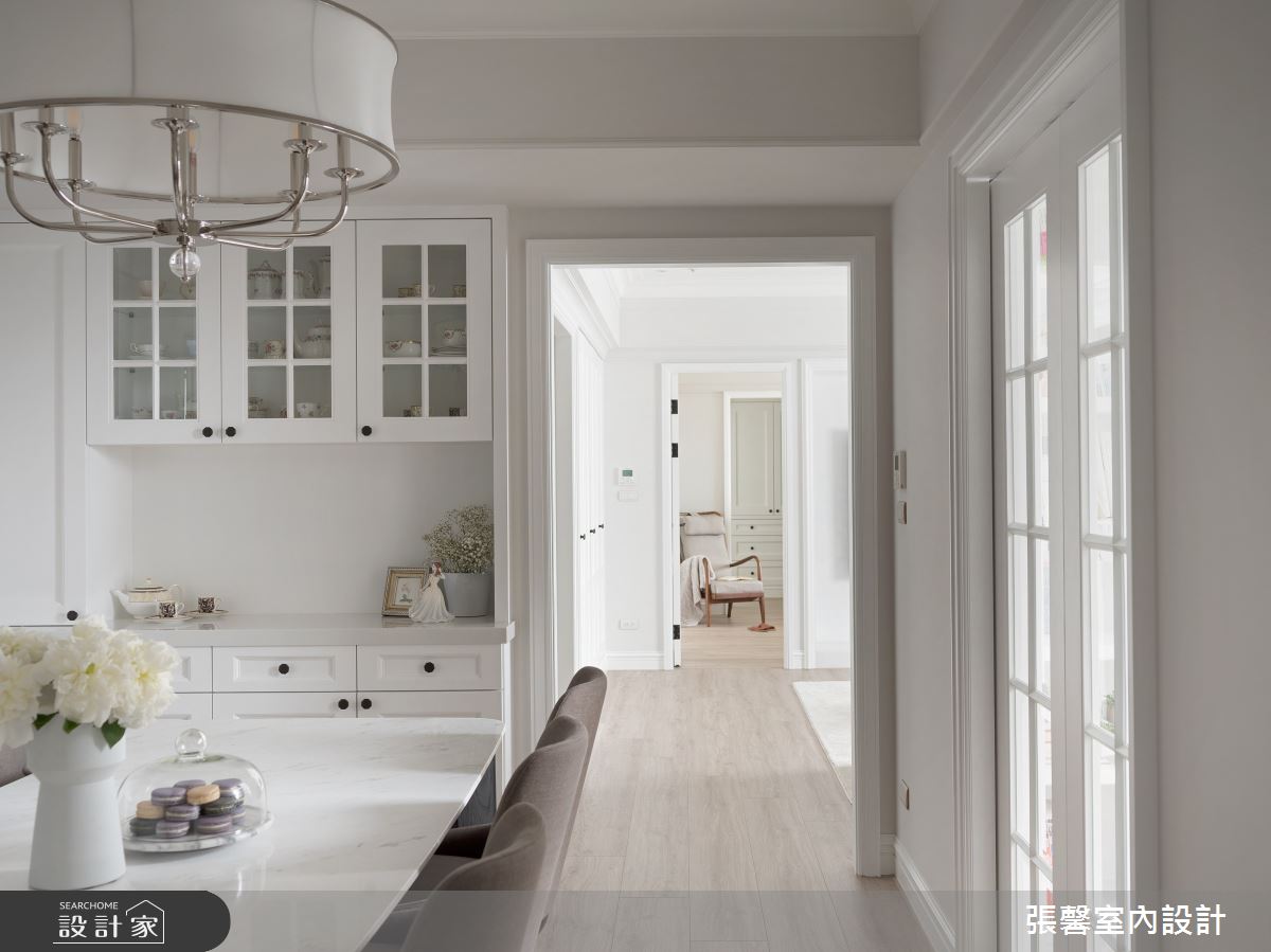 中古屋(5~15年)＿美式風餐廳案例圖片＿張馨室內設計/瀚觀室內裝修設計工程有限公司＿張馨_清雅 雋綿之19