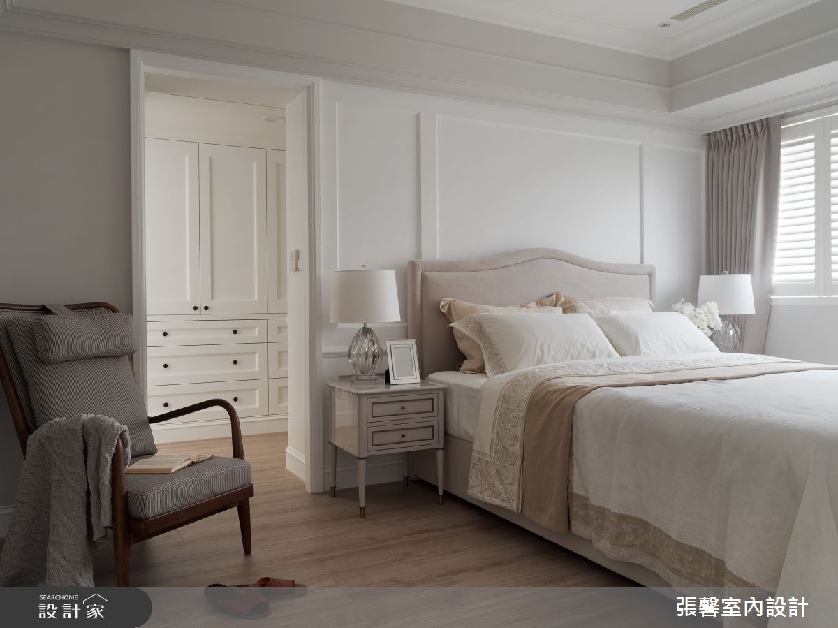 中古屋(5~15年)＿美式風臥室案例圖片＿張馨室內設計/瀚觀室內裝修設計工程有限公司＿張馨_清雅 雋綿之21