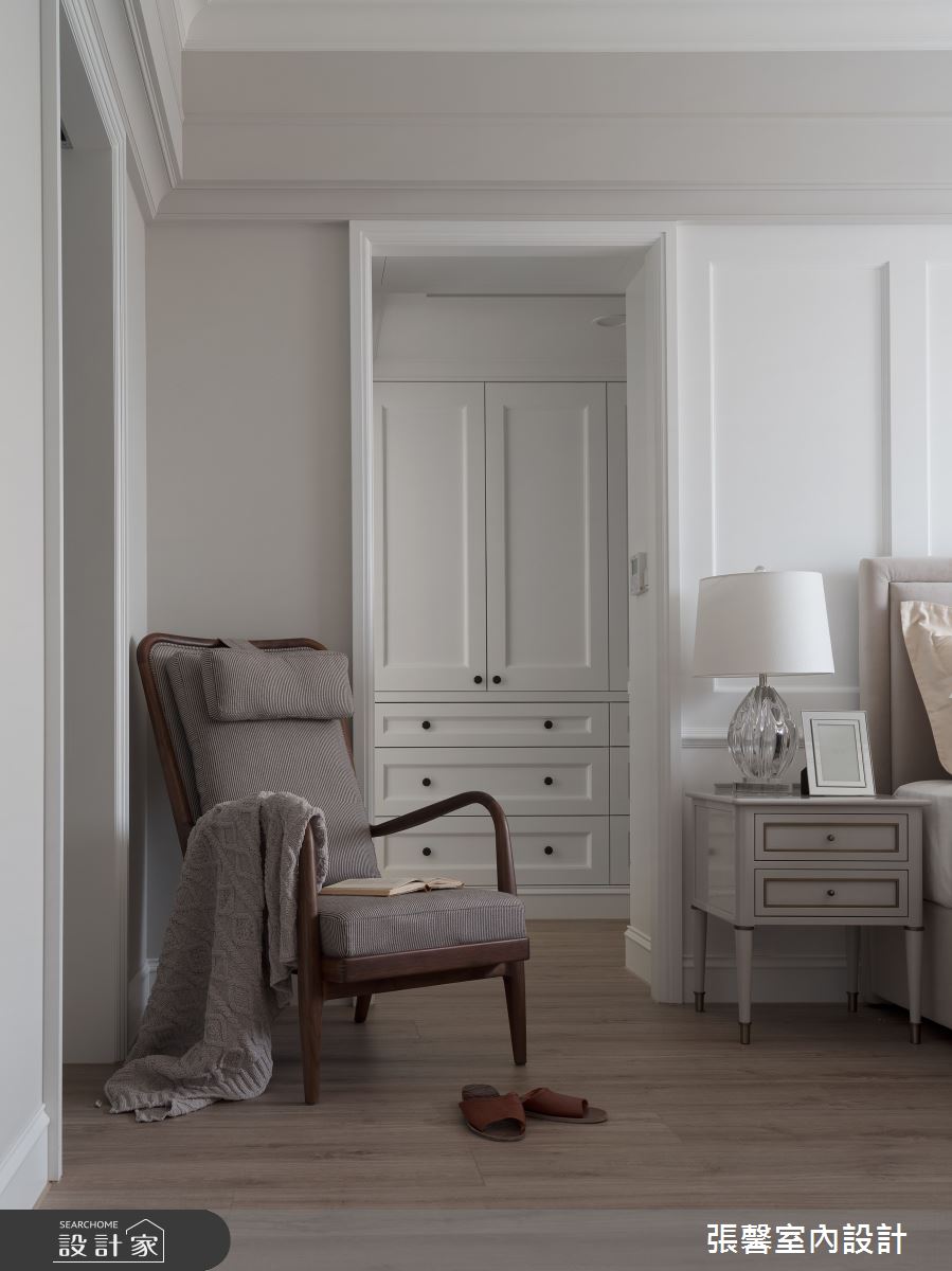 中古屋(5~15年)＿美式風臥室案例圖片＿張馨室內設計/瀚觀室內裝修設計工程有限公司＿張馨_清雅 雋綿之22