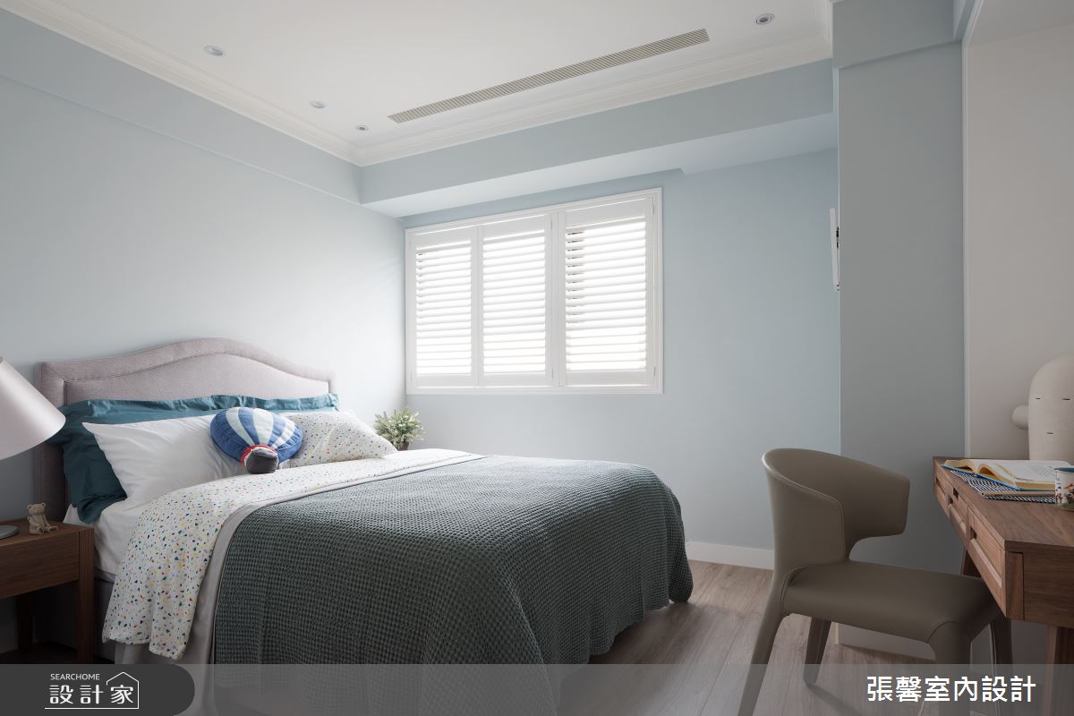 中古屋(5~15年)＿美式風臥室案例圖片＿張馨室內設計/瀚觀室內裝修設計工程有限公司＿張馨_清雅 雋綿之30