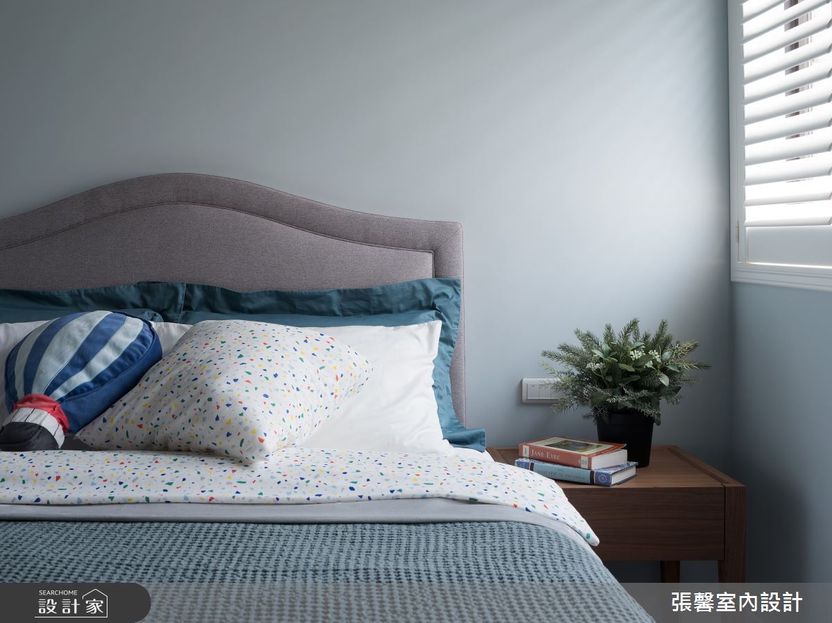 中古屋(5~15年)＿美式風臥室案例圖片＿張馨室內設計/瀚觀室內裝修設計工程有限公司＿張馨_清雅 雋綿之32