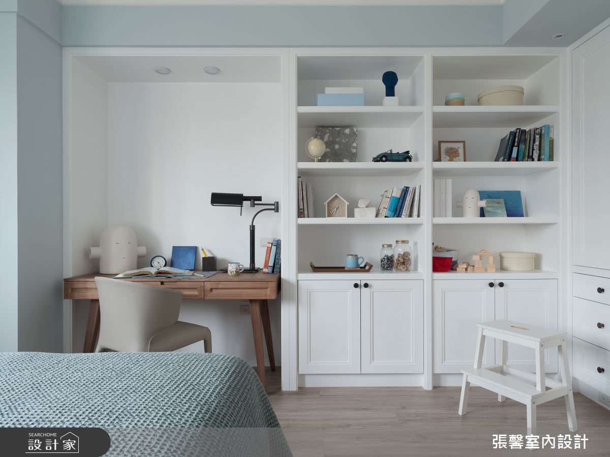 中古屋(5~15年)＿美式風臥室案例圖片＿張馨室內設計/瀚觀室內裝修設計工程有限公司＿張馨_清雅 雋綿之33