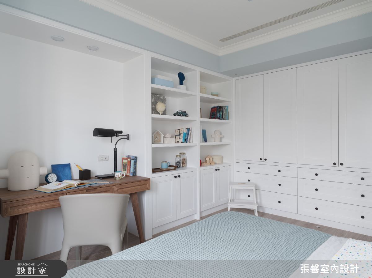 中古屋(5~15年)＿美式風臥室案例圖片＿張馨室內設計/瀚觀室內裝修設計工程有限公司＿張馨_清雅 雋綿之34