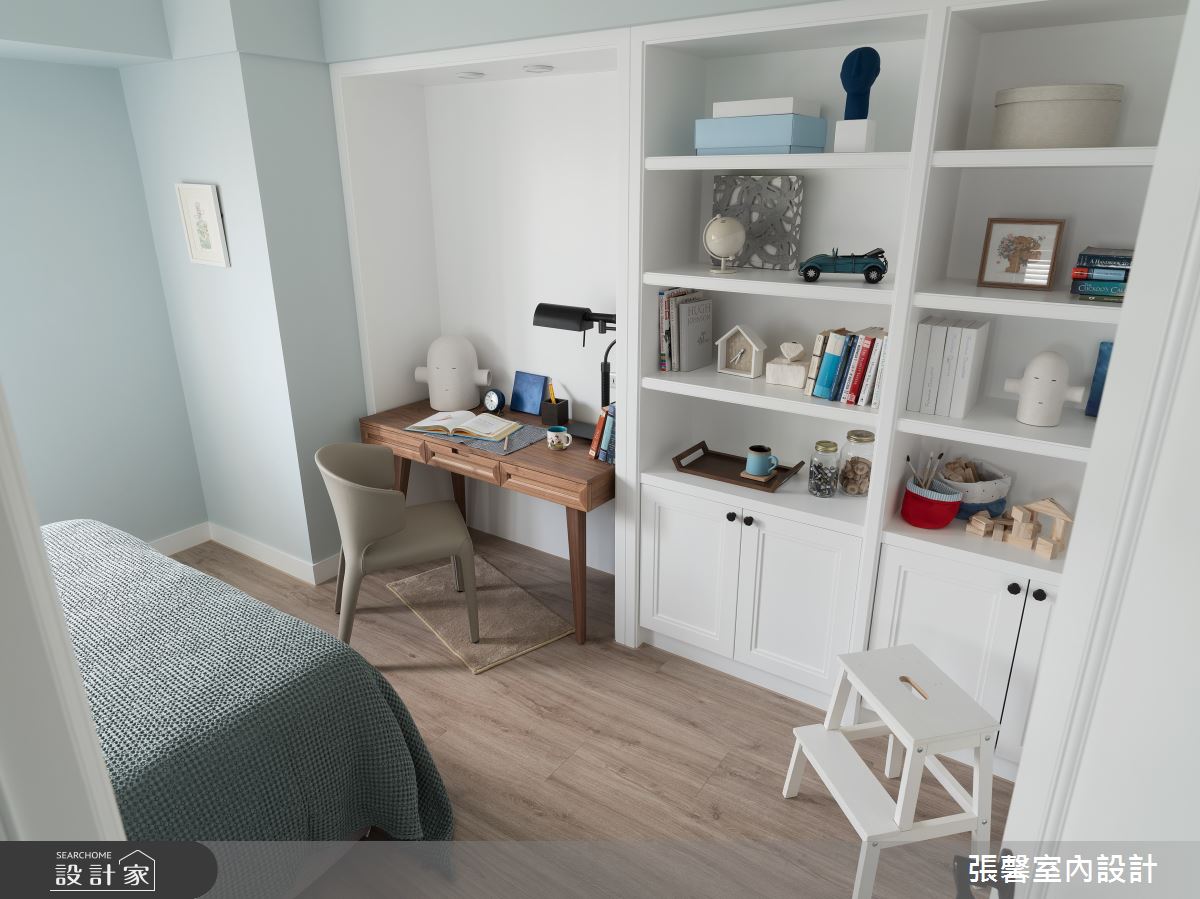 中古屋(5~15年)＿美式風臥室案例圖片＿張馨室內設計/瀚觀室內裝修設計工程有限公司＿張馨_清雅 雋綿之35