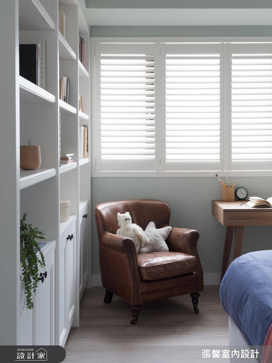 中古屋(5~15年)＿美式風臥室案例圖片＿張馨室內設計/瀚觀室內裝修設計工程有限公司＿張馨_清雅 雋綿之38