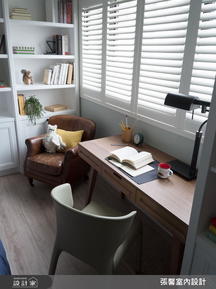 中古屋(5~15年)＿美式風臥室案例圖片＿張馨室內設計/瀚觀室內裝修設計工程有限公司＿張馨_清雅 雋綿之39