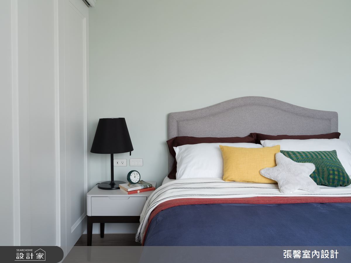 中古屋(5~15年)＿美式風臥室案例圖片＿張馨室內設計/瀚觀室內裝修設計工程有限公司＿張馨_清雅 雋綿之41