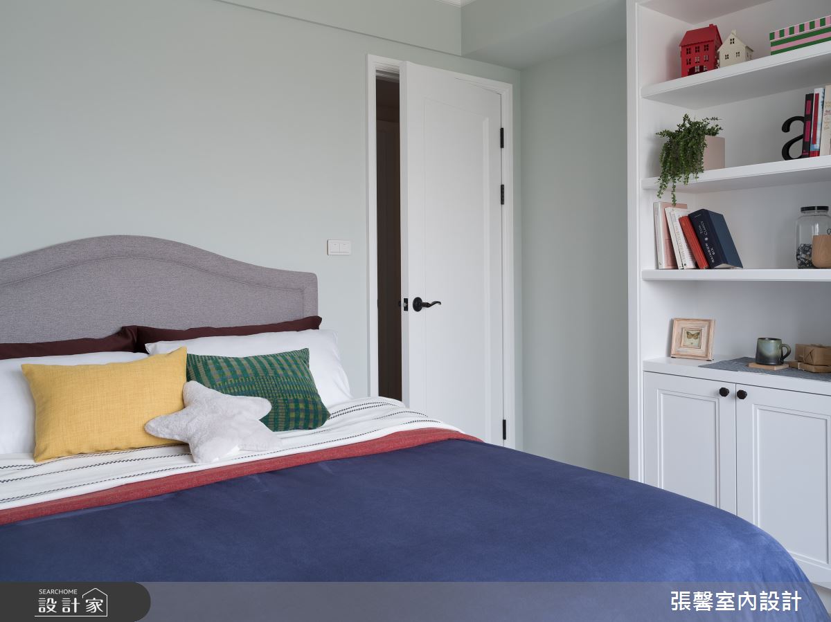 中古屋(5~15年)＿美式風臥室案例圖片＿張馨室內設計/瀚觀室內裝修設計工程有限公司＿張馨_清雅 雋綿之42