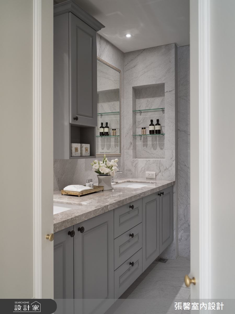 67坪毛胚屋＿美式風浴室案例圖片＿張馨室內設計/瀚觀室內裝修設計工程有限公司＿張馨_緩慢 退休方庭之37