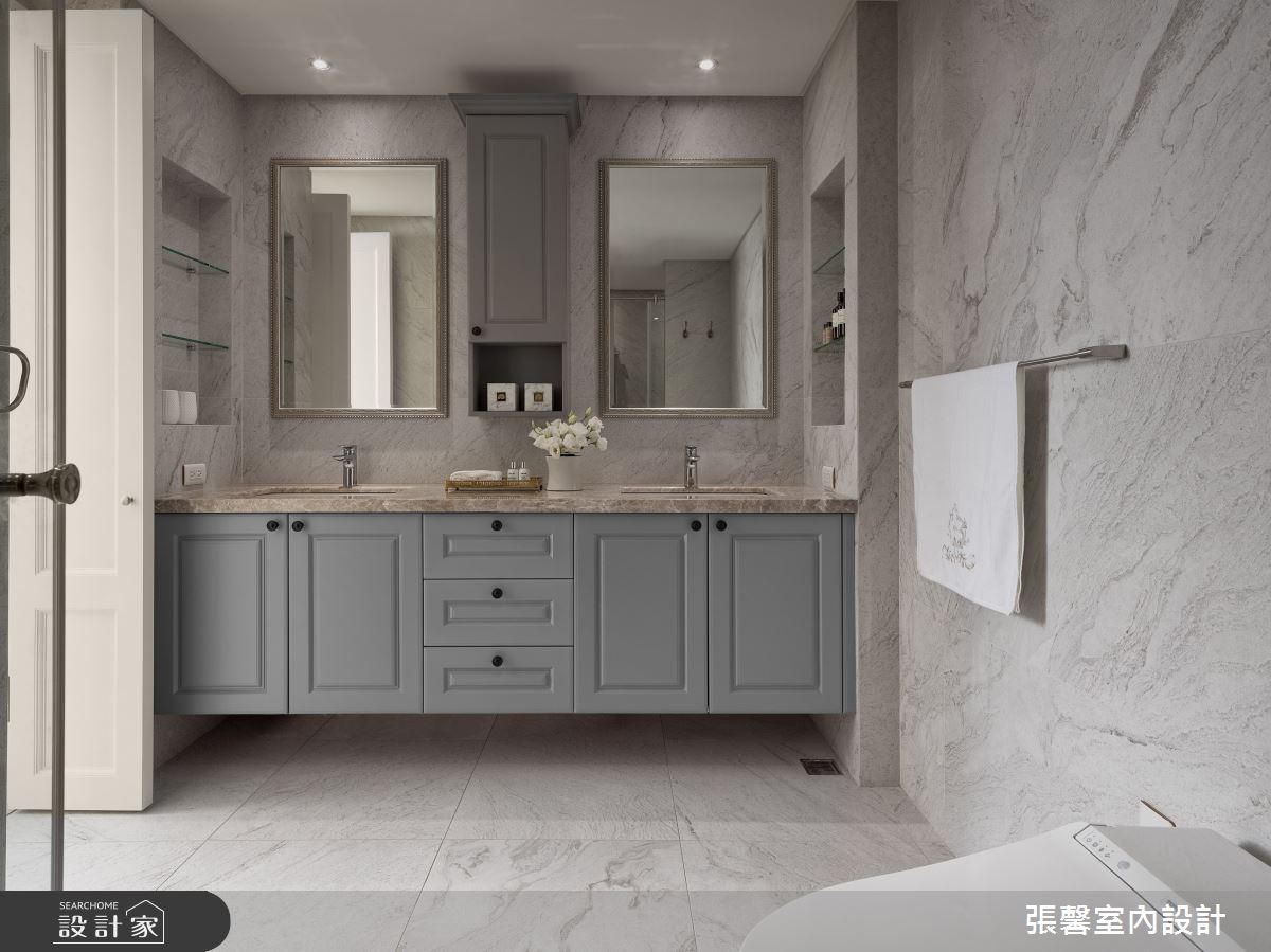 67坪毛胚屋＿美式風浴室案例圖片＿張馨室內設計/瀚觀室內裝修設計工程有限公司＿張馨_緩慢 退休方庭之38