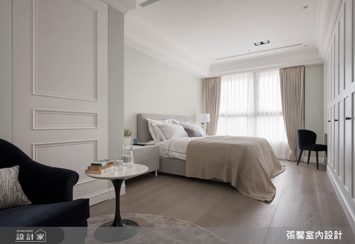 67坪毛胚屋＿美式風臥室案例圖片＿張馨室內設計/瀚觀室內裝修設計工程有限公司＿張馨_緩慢 退休方庭之40