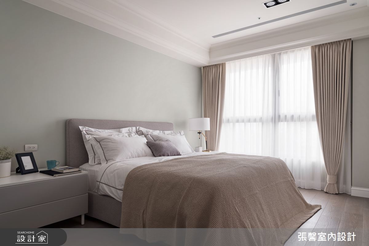 67坪毛胚屋＿美式風臥室案例圖片＿張馨室內設計/瀚觀室內裝修設計工程有限公司＿張馨_緩慢 退休方庭之41