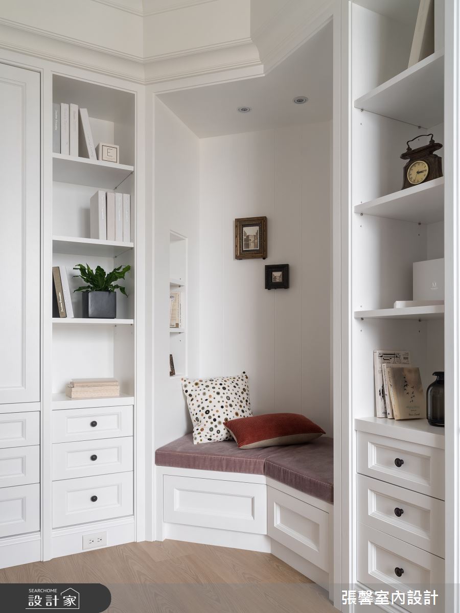 50坪毛胚屋＿美式風書房臥榻案例圖片＿張馨室內設計/瀚觀室內裝修設計工程有限公司＿張馨_初心 經典之12