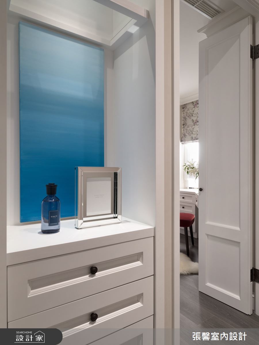 50坪毛胚屋＿美式風更衣間案例圖片＿張馨室內設計/瀚觀室內裝修設計工程有限公司＿張馨_初心 經典之24
