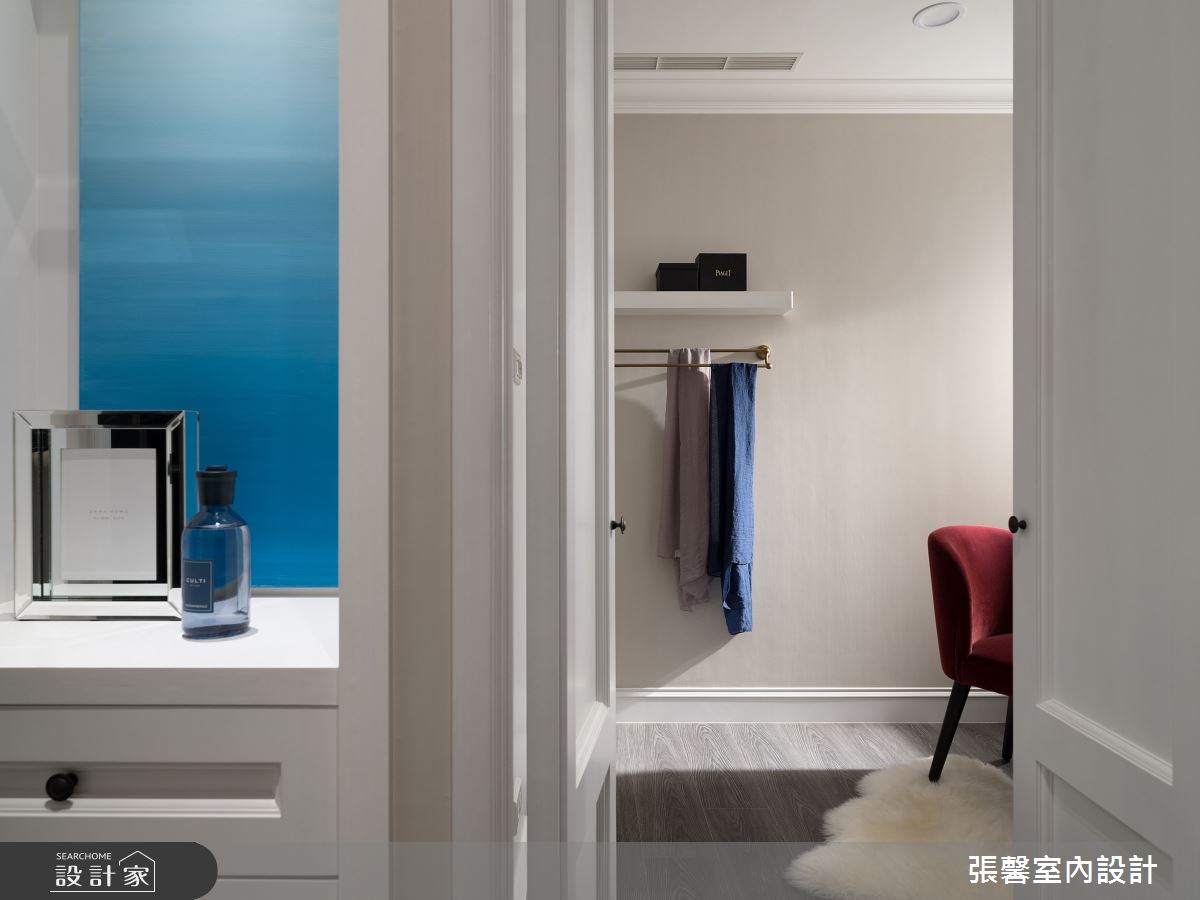 50坪毛胚屋＿美式風更衣間案例圖片＿張馨室內設計/瀚觀室內裝修設計工程有限公司＿張馨_初心 經典之23