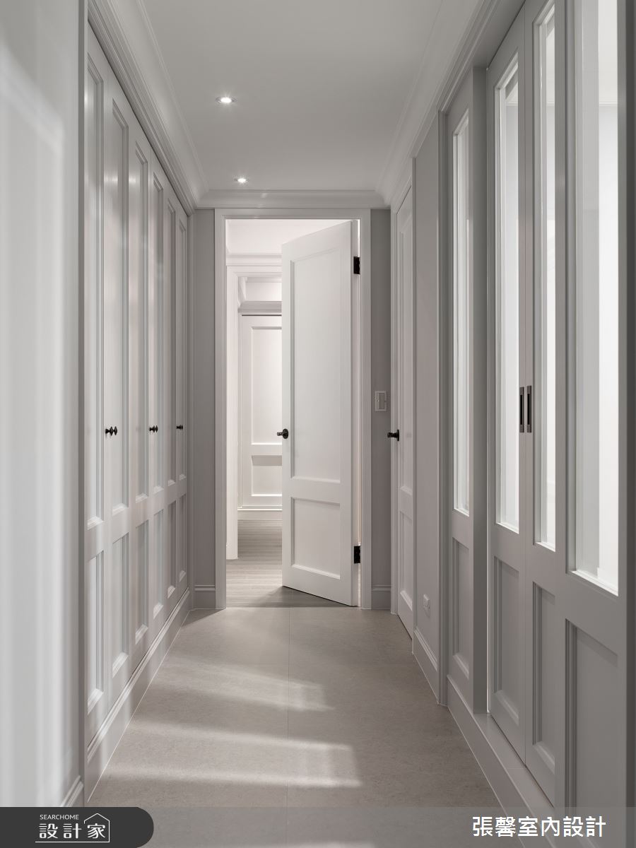 50坪毛胚屋＿美式風走廊案例圖片＿張馨室內設計/瀚觀室內裝修設計工程有限公司＿張馨_初心 經典之17