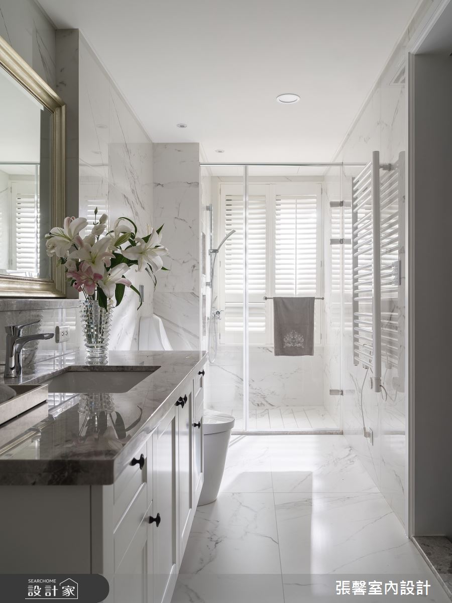 50坪毛胚屋＿美式風浴室案例圖片＿張馨室內設計/瀚觀室內裝修設計工程有限公司＿張馨_初心 經典之27