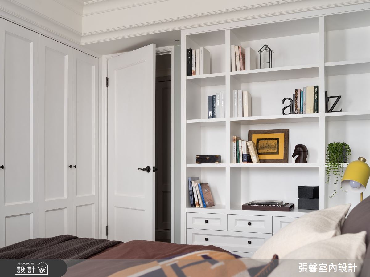 50坪毛胚屋＿美式風臥室案例圖片＿張馨室內設計/瀚觀室內裝修設計工程有限公司＿張馨_初心 經典之35