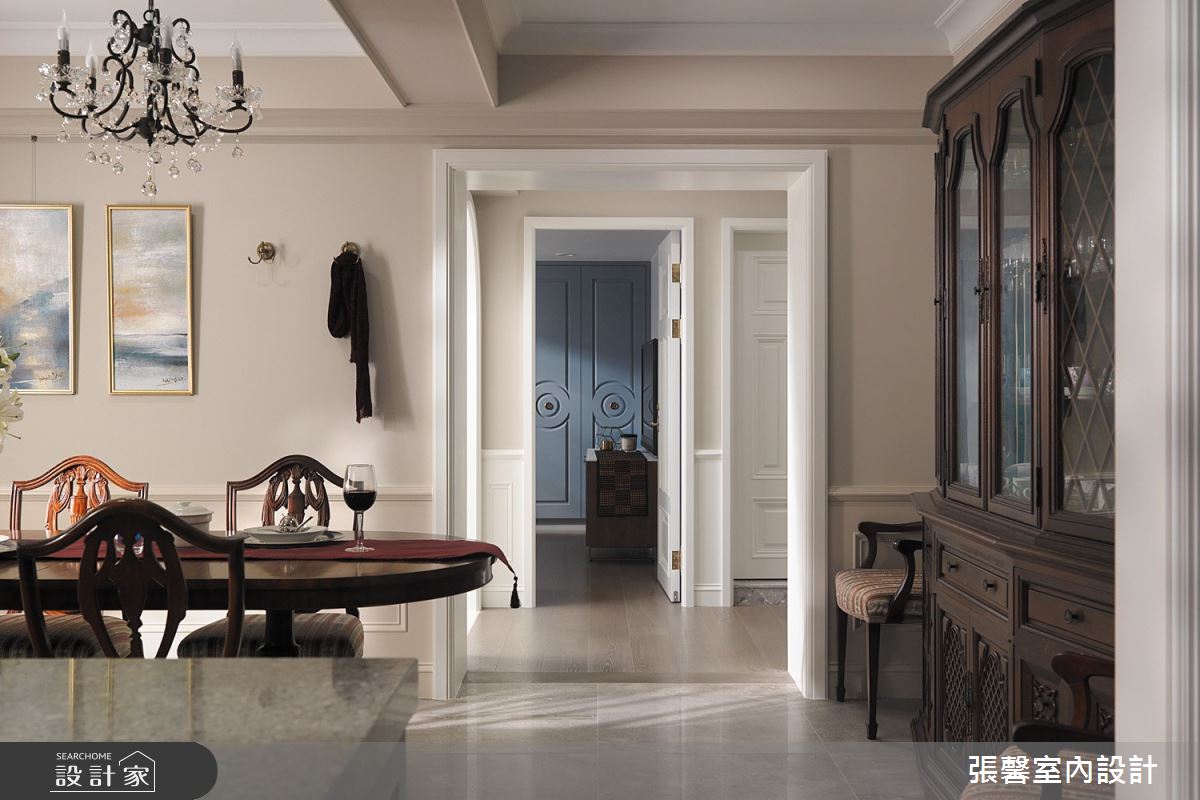 41坪老屋(16~30年)＿美式風餐廳案例圖片＿張馨室內設計/瀚觀室內裝修設計工程有限公司＿張馨_雍雅 女人香之17