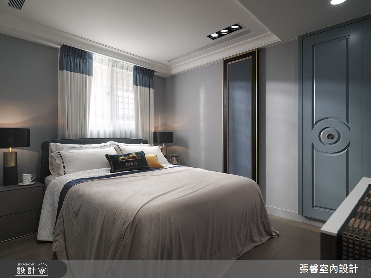 41坪老屋(16~30年)＿美式風臥室案例圖片＿張馨室內設計/瀚觀室內裝修設計工程有限公司＿張馨_雍雅 女人香之29