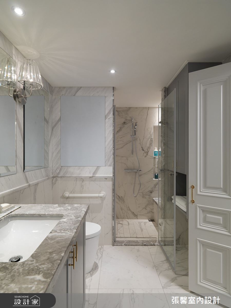 41坪老屋(16~30年)＿美式風浴室案例圖片＿張馨室內設計/瀚觀室內裝修設計工程有限公司＿張馨_雍雅 女人香之28