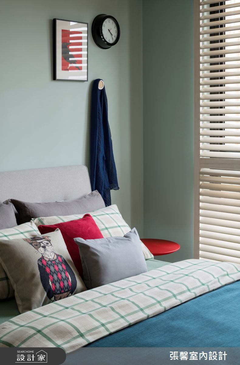 毛胚屋＿美式風臥室案例圖片＿張馨室內設計/瀚觀室內裝修設計工程有限公司＿張馨_翱翔 水畔森林之31