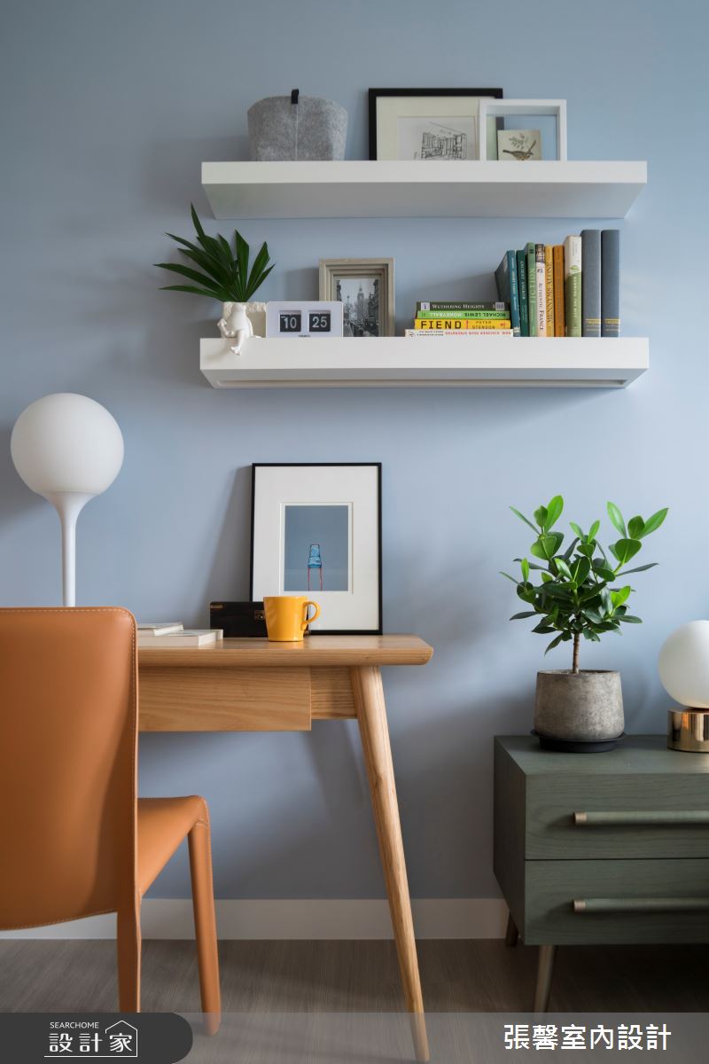 毛胚屋＿美式風臥室案例圖片＿張馨室內設計/瀚觀室內裝修設計工程有限公司＿張馨_翱翔 水畔森林之43