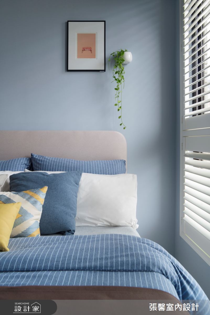 毛胚屋＿美式風臥室案例圖片＿張馨室內設計/瀚觀室內裝修設計工程有限公司＿張馨_翱翔 水畔森林之44