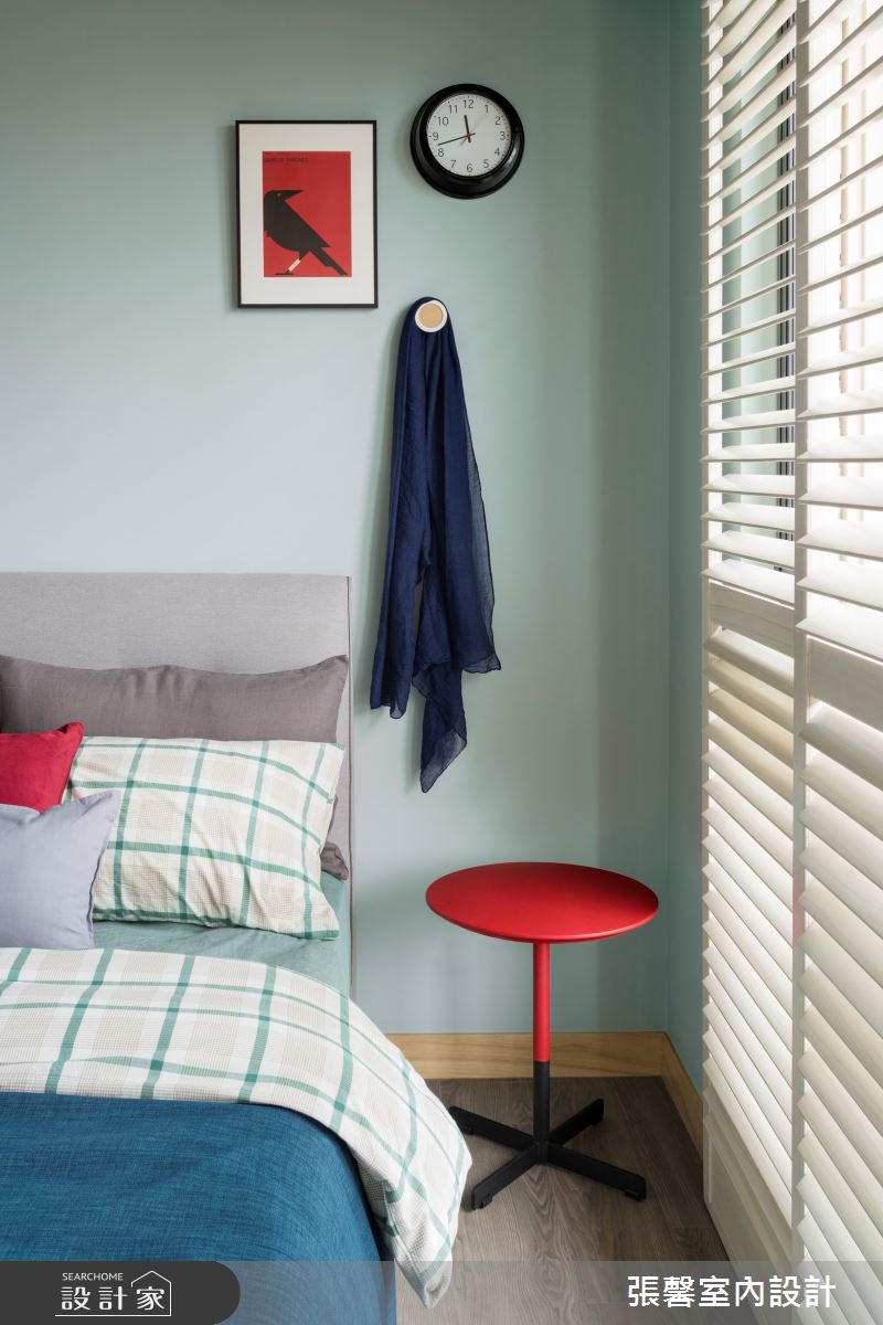 毛胚屋＿美式風臥室案例圖片＿張馨室內設計/瀚觀室內裝修設計工程有限公司＿張馨_翱翔 水畔森林之32
