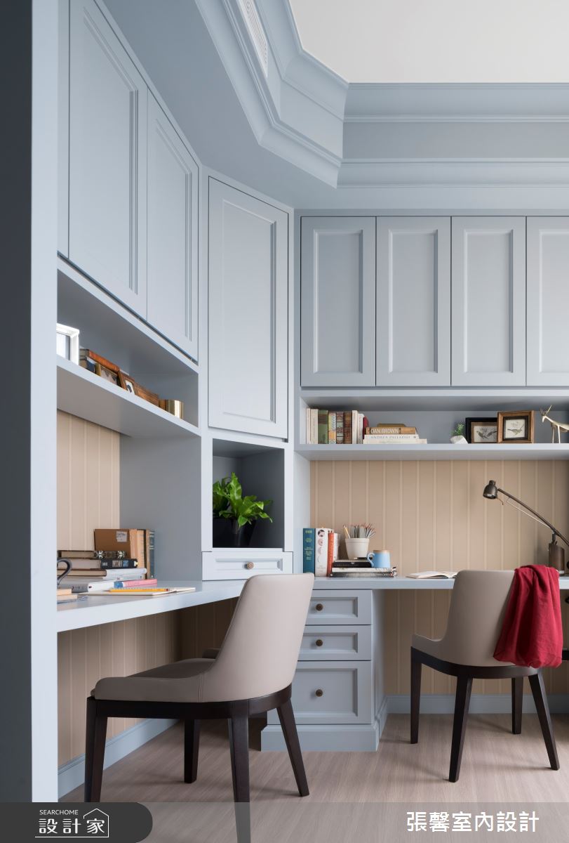 毛胚屋＿美式風臥室案例圖片＿張馨室內設計/瀚觀室內裝修設計工程有限公司＿張馨_翱翔 水畔森林之4