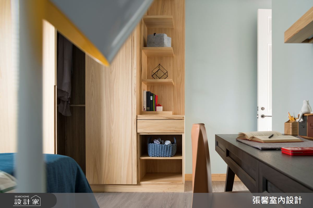 毛胚屋＿美式風臥室案例圖片＿張馨室內設計/瀚觀室內裝修設計工程有限公司＿張馨_翱翔 水畔森林之37