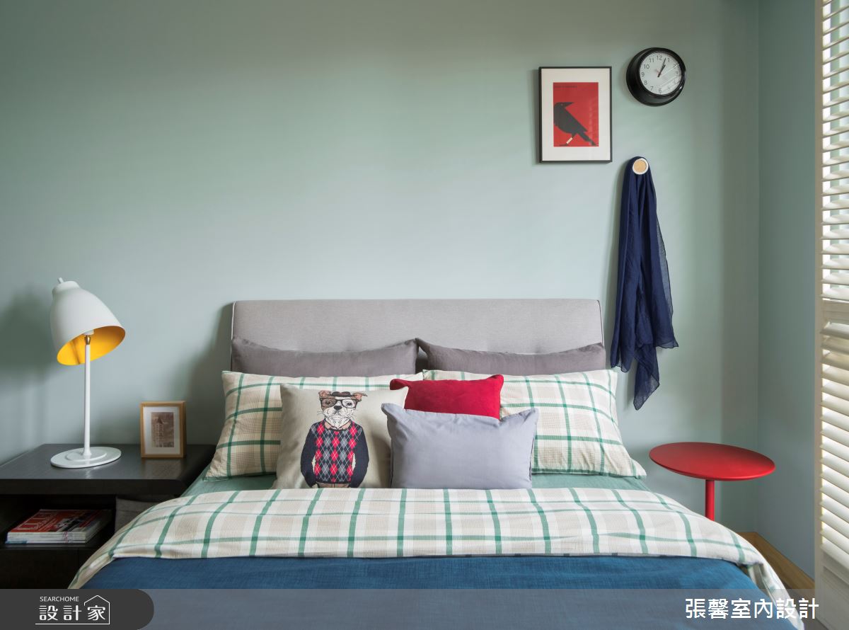 毛胚屋＿美式風臥室案例圖片＿張馨室內設計/瀚觀室內裝修設計工程有限公司＿張馨_翱翔 水畔森林之33