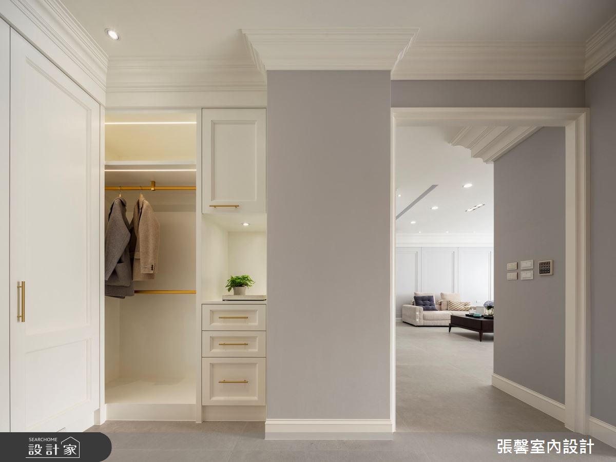 175坪毛胚屋＿美式風玄關案例圖片＿張馨室內設計/瀚觀室內裝修設計工程有限公司＿張馨_彩韻 豪邸之2