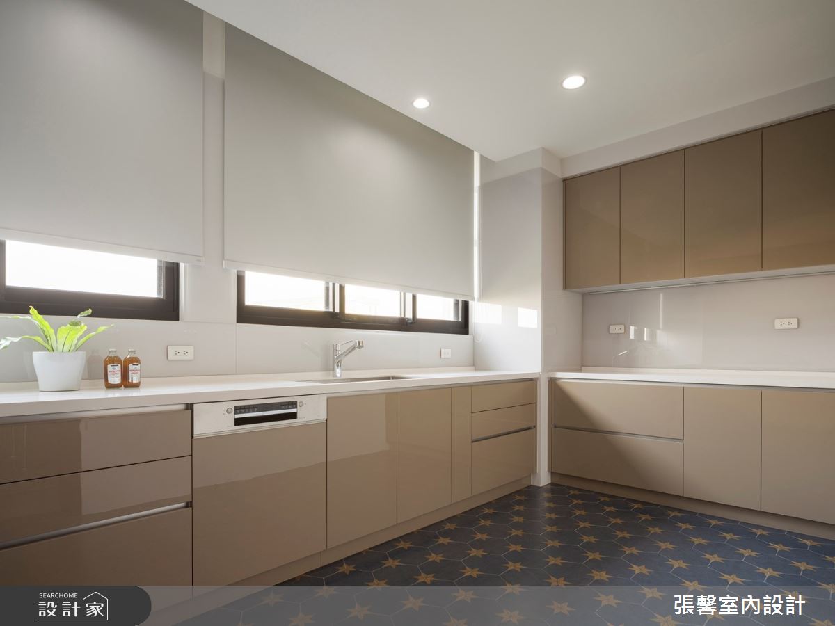175坪毛胚屋＿美式風廚房案例圖片＿張馨室內設計/瀚觀室內裝修設計工程有限公司＿張馨_彩韻 豪邸之11