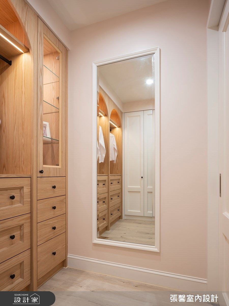 175坪毛胚屋＿美式風更衣間案例圖片＿張馨室內設計/瀚觀室內裝修設計工程有限公司＿張馨_彩韻 豪邸之34