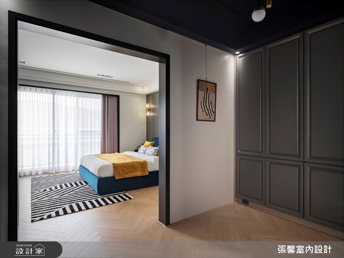 175坪毛胚屋＿美式風臥室案例圖片＿張馨室內設計/瀚觀室內裝修設計工程有限公司＿張馨_彩韻 豪邸之49