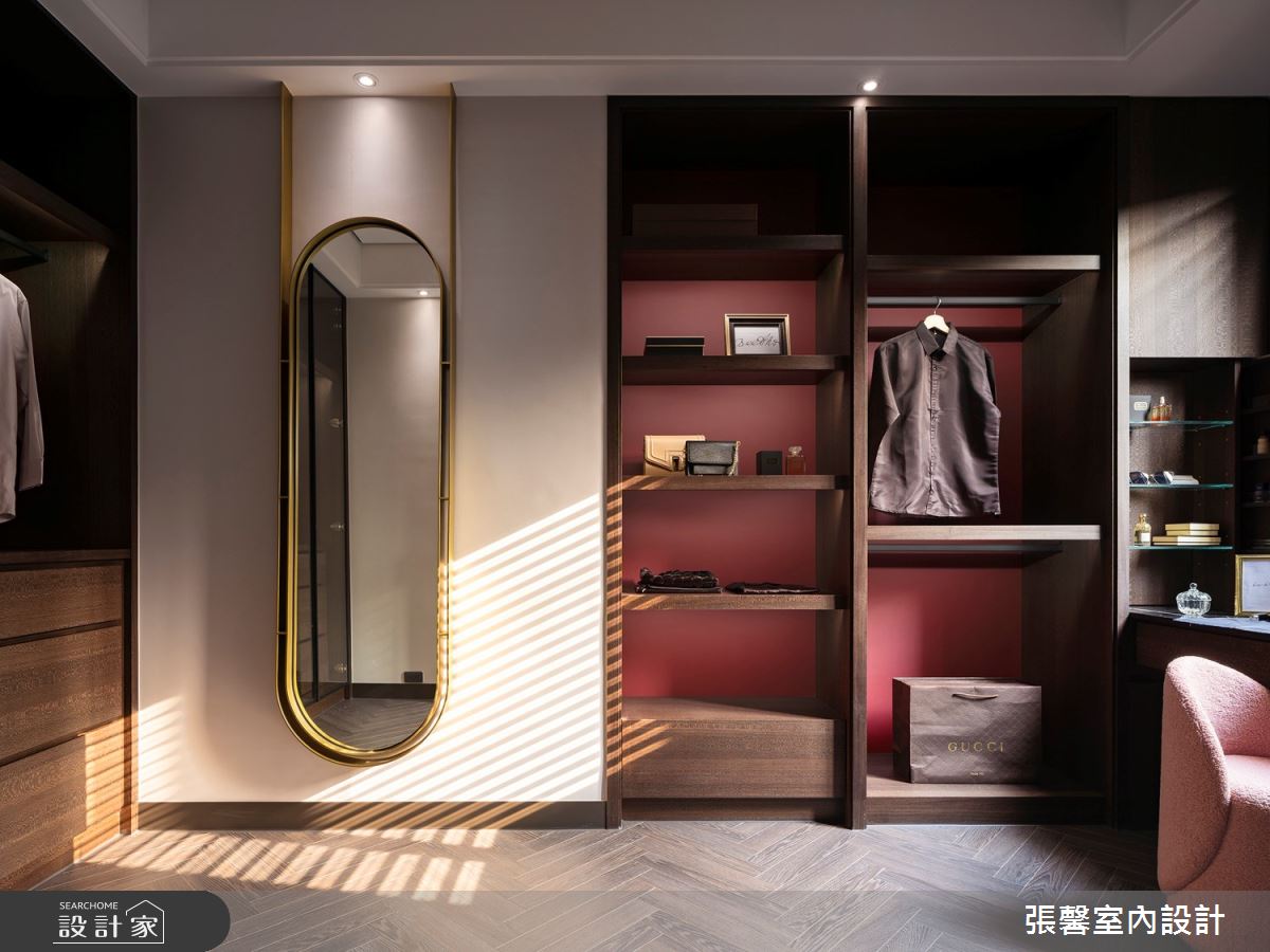 175坪毛胚屋＿美式風更衣間案例圖片＿張馨室內設計/瀚觀室內裝修設計工程有限公司＿張馨_彩韻 豪邸之51