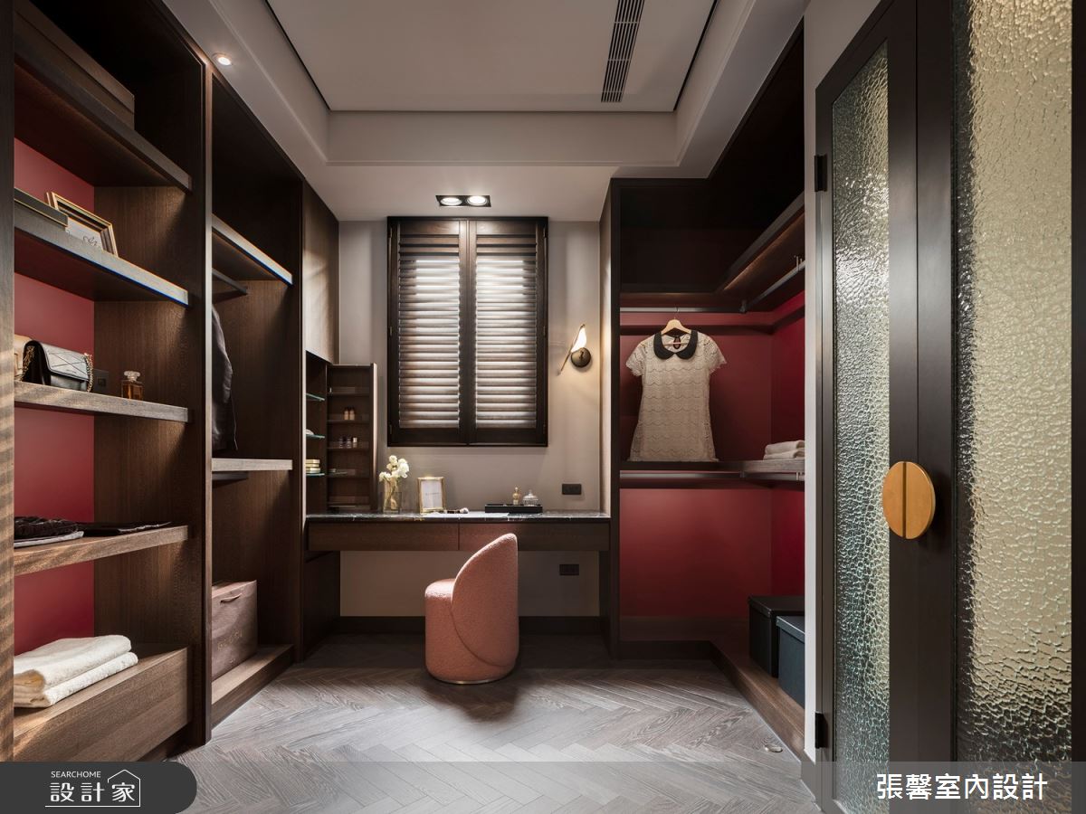 175坪毛胚屋＿美式風更衣間案例圖片＿張馨室內設計/瀚觀室內裝修設計工程有限公司＿張馨_彩韻 豪邸之52