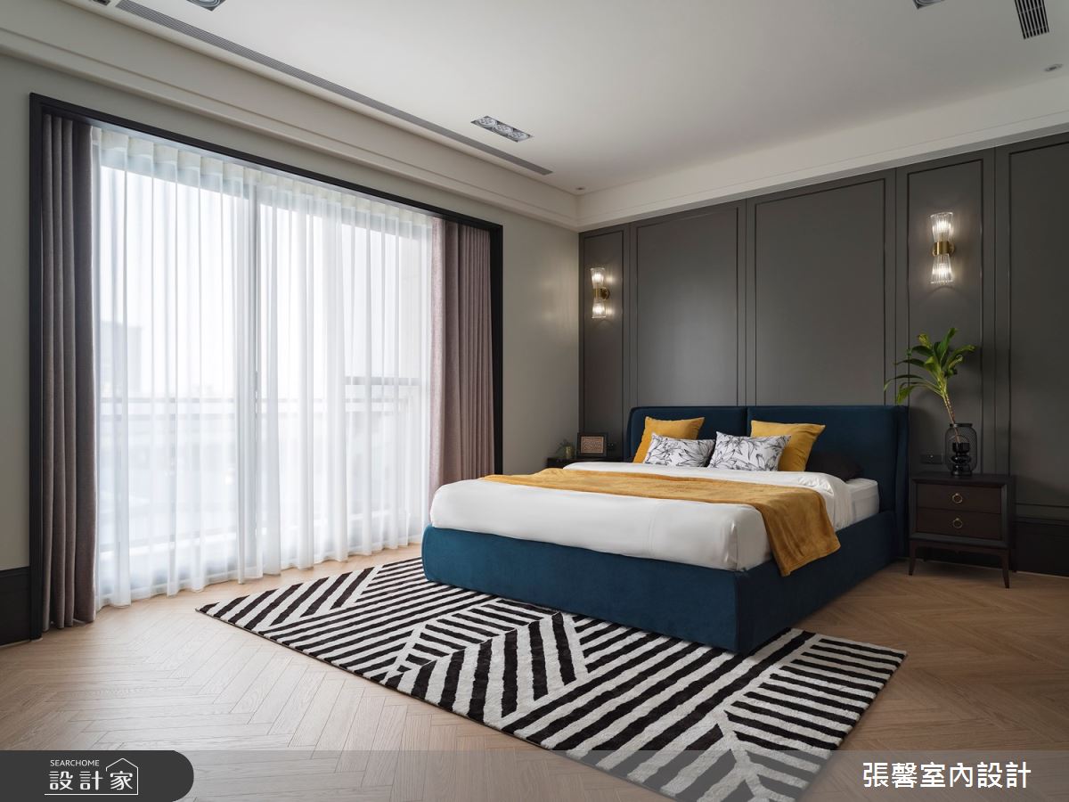 175坪毛胚屋＿美式風臥室案例圖片＿張馨室內設計/瀚觀室內裝修設計工程有限公司＿張馨_彩韻 豪邸之55