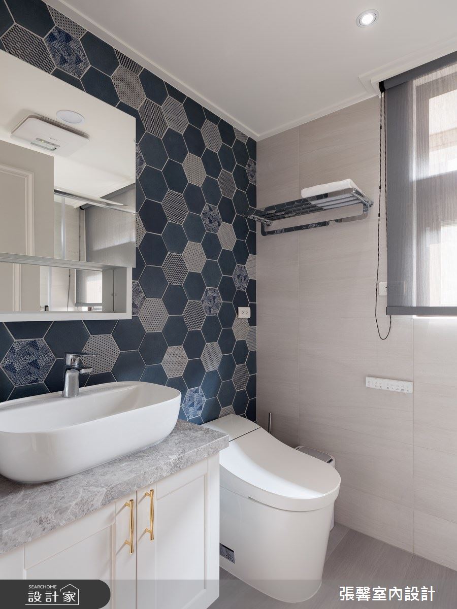 46坪毛胚屋＿美式風浴室案例圖片＿張馨室內設計/瀚觀室內裝修設計工程有限公司＿張馨_綺麗香頌之25