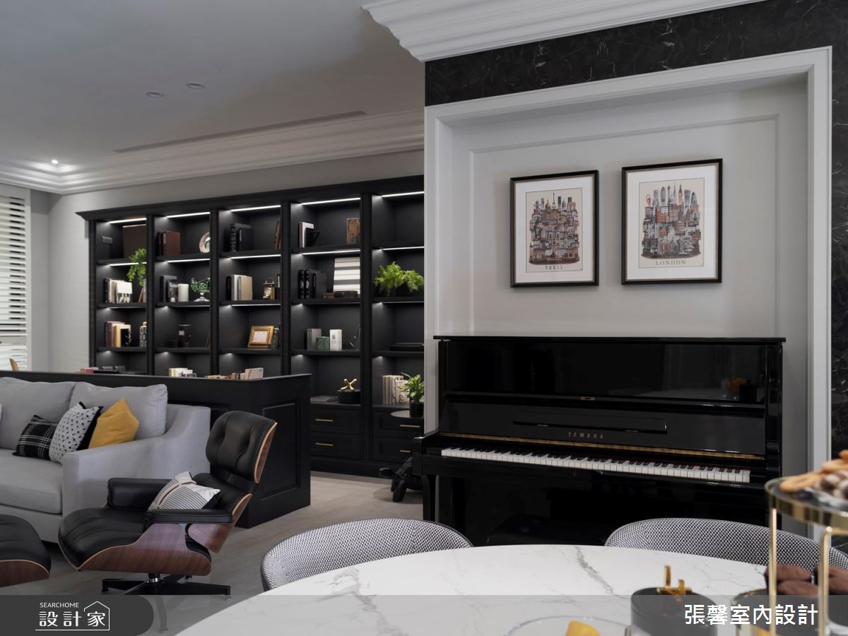 新成屋(5年以下)＿美式風餐廳案例圖片＿張馨室內設計/瀚觀室內裝修設計工程有限公司＿張馨_童話天地 四重奏之16