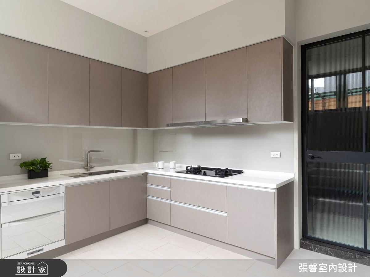 新成屋(5年以下)＿美式風廚房案例圖片＿張馨室內設計/瀚觀室內裝修設計工程有限公司＿張馨_童話天地 四重奏之13