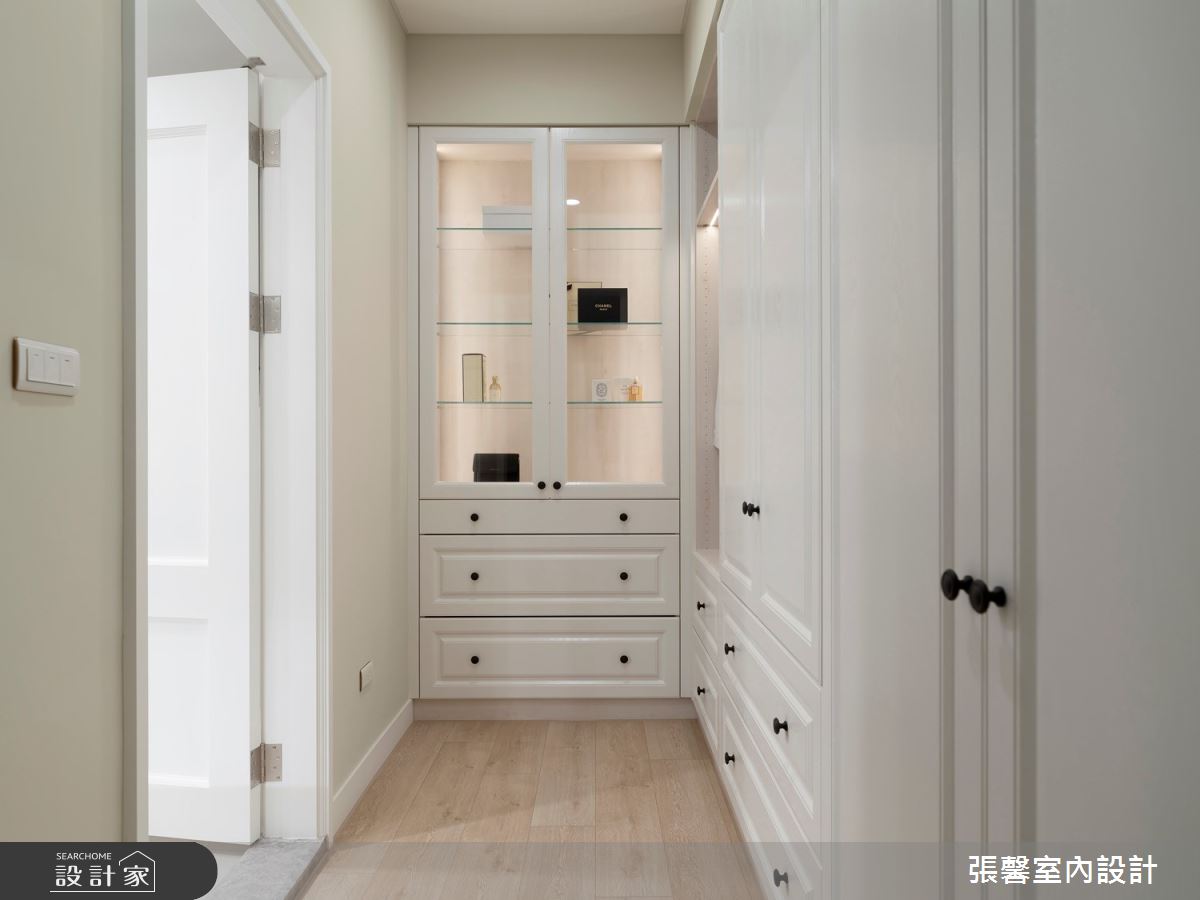 新成屋(5年以下)＿美式風更衣間案例圖片＿張馨室內設計/瀚觀室內裝修設計工程有限公司＿張馨_童話天地 四重奏之25