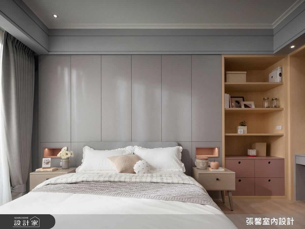 新成屋(5年以下)＿美式風臥室案例圖片＿張馨室內設計/瀚觀室內裝修設計工程有限公司＿張馨_童話天地 四重奏之32