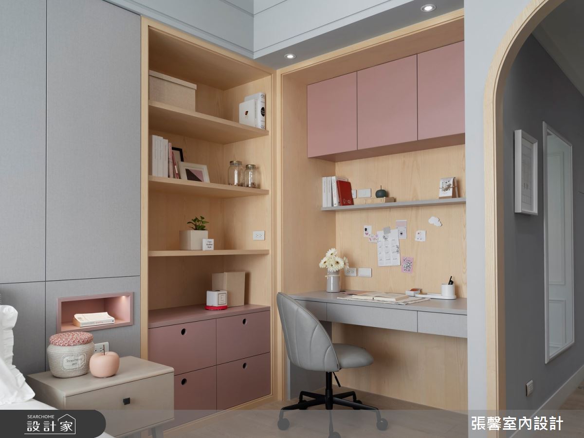 新成屋(5年以下)＿美式風臥室案例圖片＿張馨室內設計/瀚觀室內裝修設計工程有限公司＿張馨_童話天地 四重奏之34
